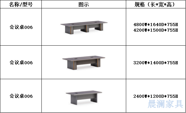会议桌系列-上海晨澜家具有限公司
