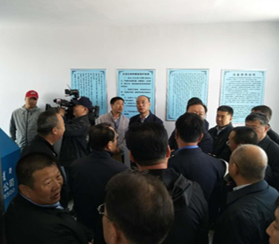內蒙古農牧業廳長 考察正藍旗生活垃圾處理項目