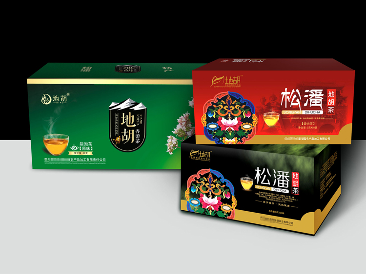 茶叶包装设计之地胡茶包装