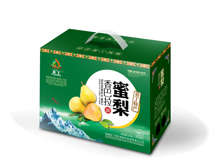水果包装设计之蜜梨包装