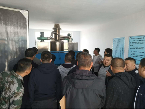 全區住建，農牧業主要領導參觀垃圾處理項目現場