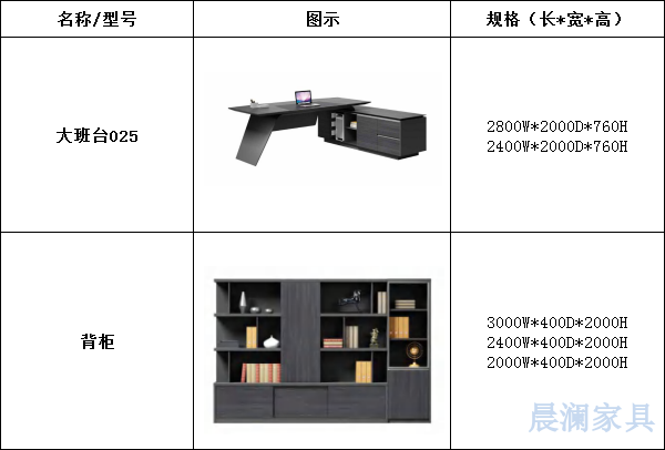 办公桌系列-上海晨澜家具有限公司