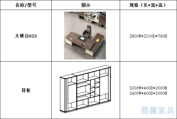 办公桌系列-上海晨澜家具有限公司