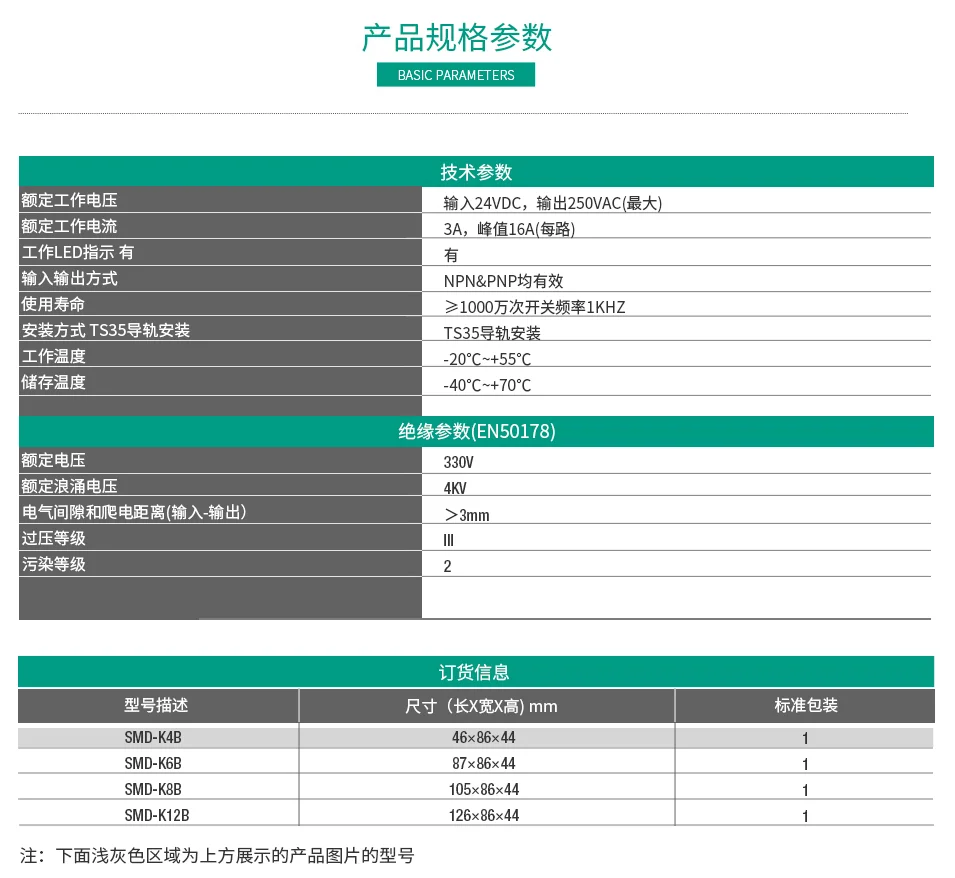 可控硅模组SMD-K48-6B-8B-12B 可控硅放大板
