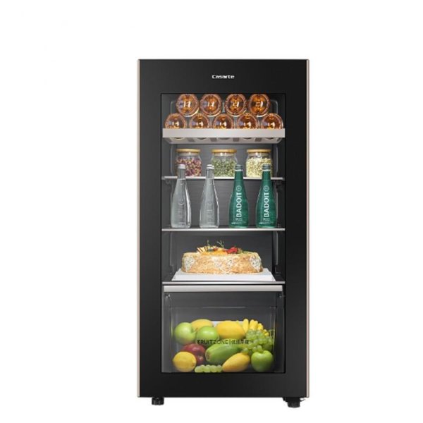 Casarte/卡萨帝 冰吧142升立式家用客厅办公室小型冷藏饮料柜LC-142WEBU1售价6999