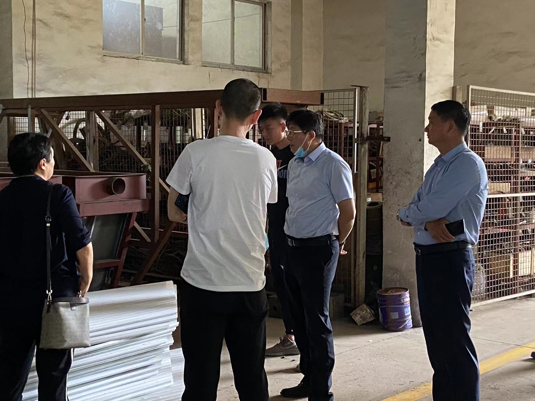 揚州新中瑞領導陪同長春設計院領導現場親臨指導.jpg