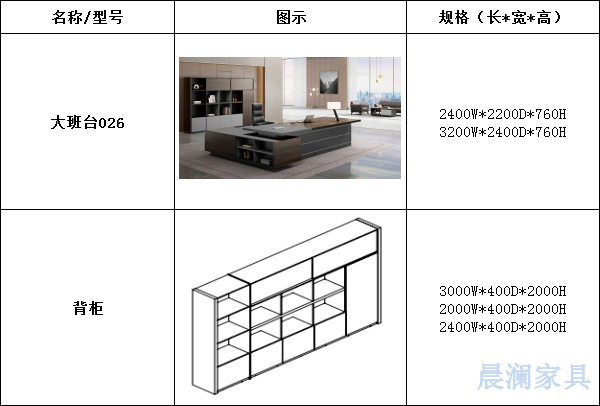 办公桌系列-上海晨澜家具有限公司