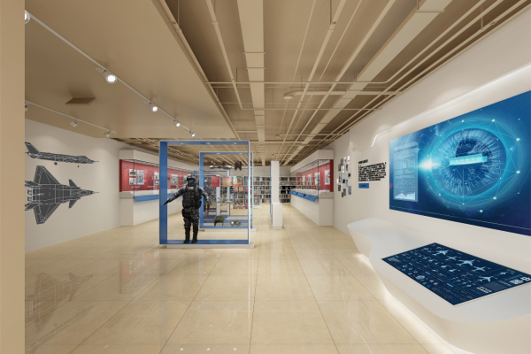 空軍上海基地數字史館 上海數字展館  上海展廳