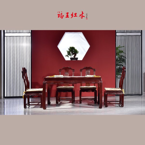 紅酸枝松鶴延年餐臺