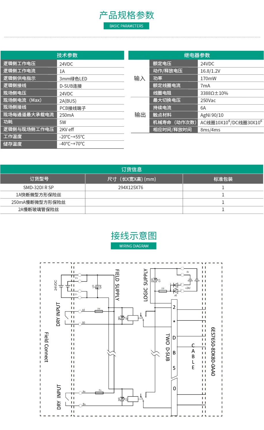 西門子  SMD-32DI R SP