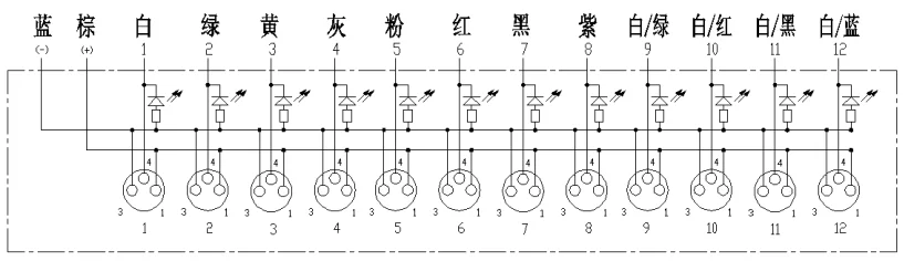 LED指示燈:PNP

