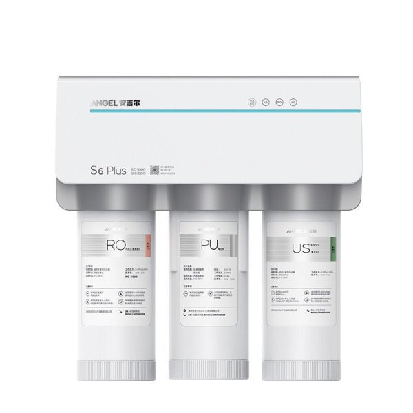 安吉尔  家用直饮500G大通量双出水 厨房净水机无罐净水器 J3306-ROB75（S6PLUS） 售价3999
