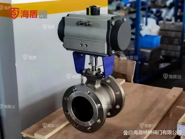氣動法蘭V型球閥.webp