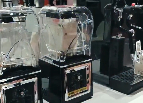 沙冰机现场操作