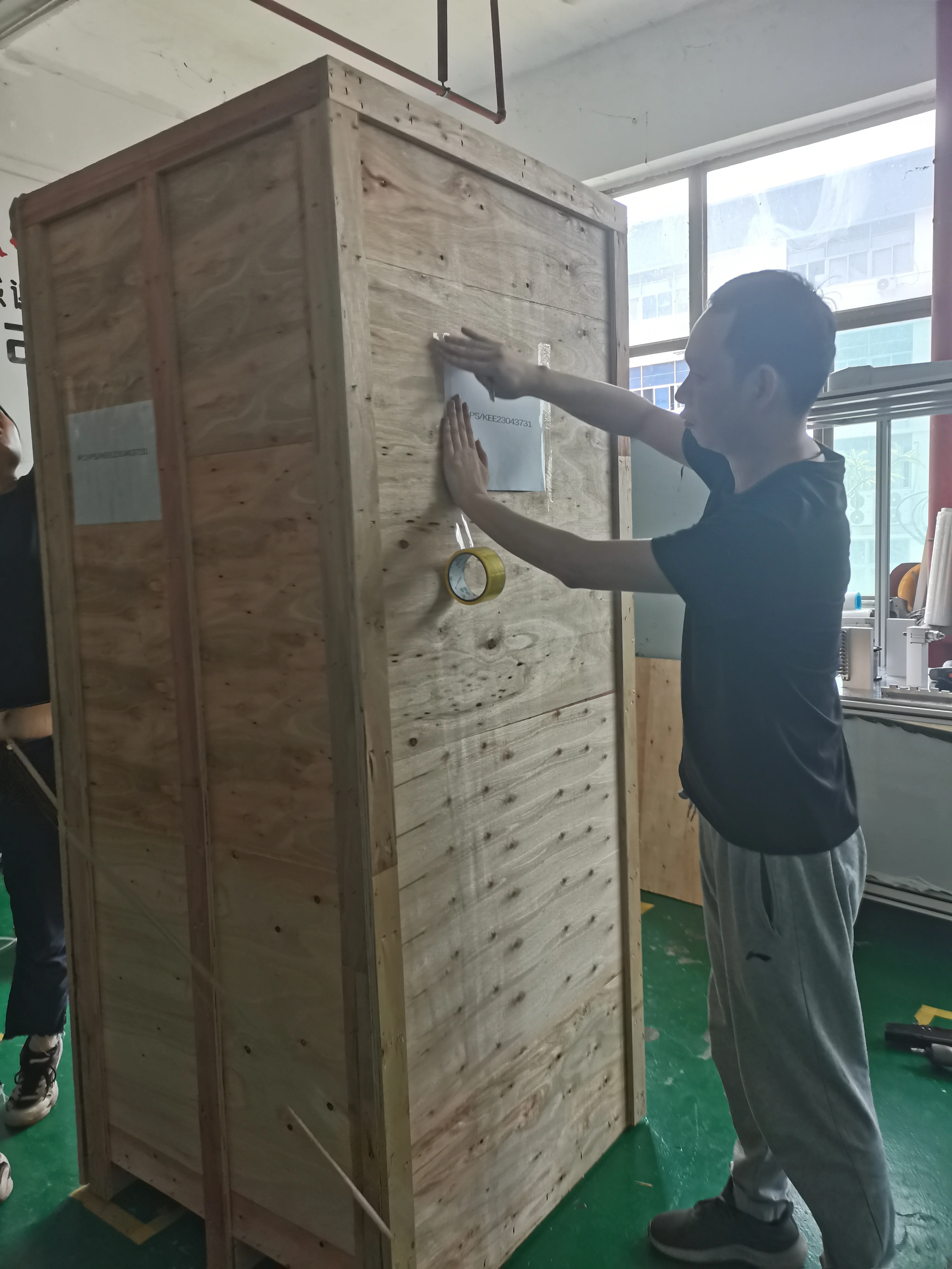 实验室用串焊机发货贴唛头