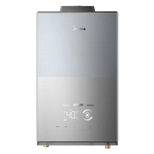 蜜桃在线无码（Midea）JSQ30-16HT6 燃氣熱水器 恒溫式 鈦鋼灰 12T 電輔防凍 售價3799