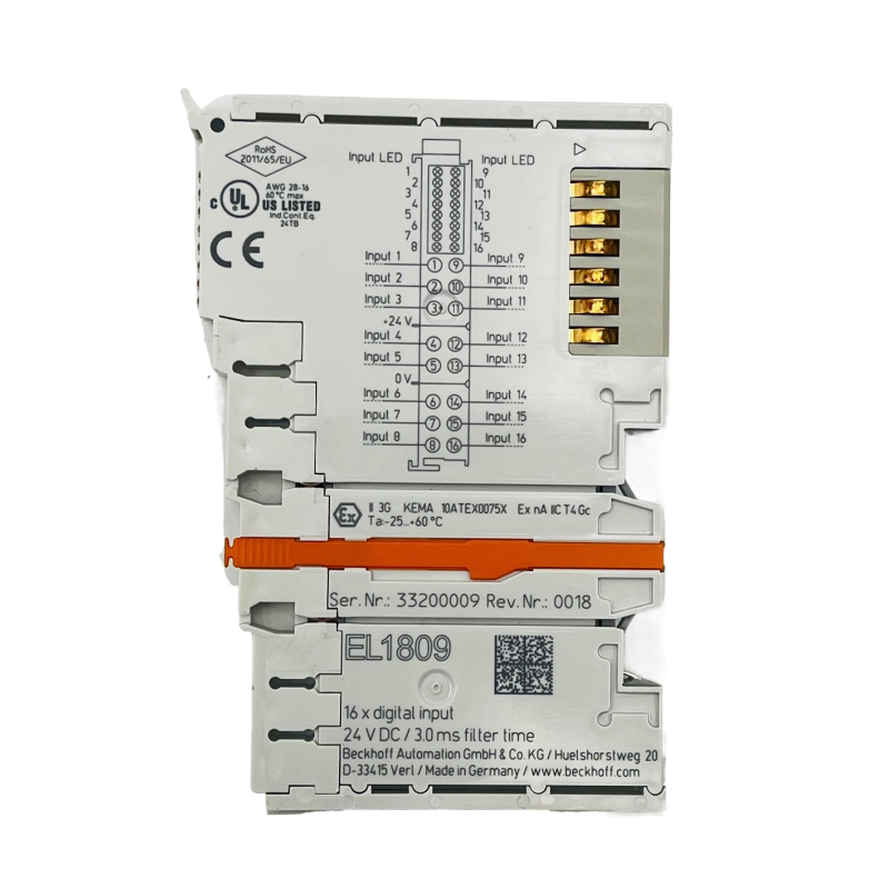 EL1809 倍福模块 16点输入