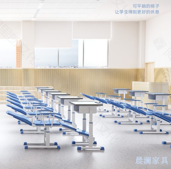 全新升级！人体工学课桌椅让学生健康成长