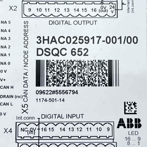 DSQC652 I/O板