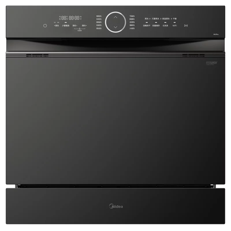 蜜桃在线无码（Midea）嵌入式洗碗機H4-Pro（WQP8-W3909K-CN）10套熱風烘幹 三星消毒 售價4999