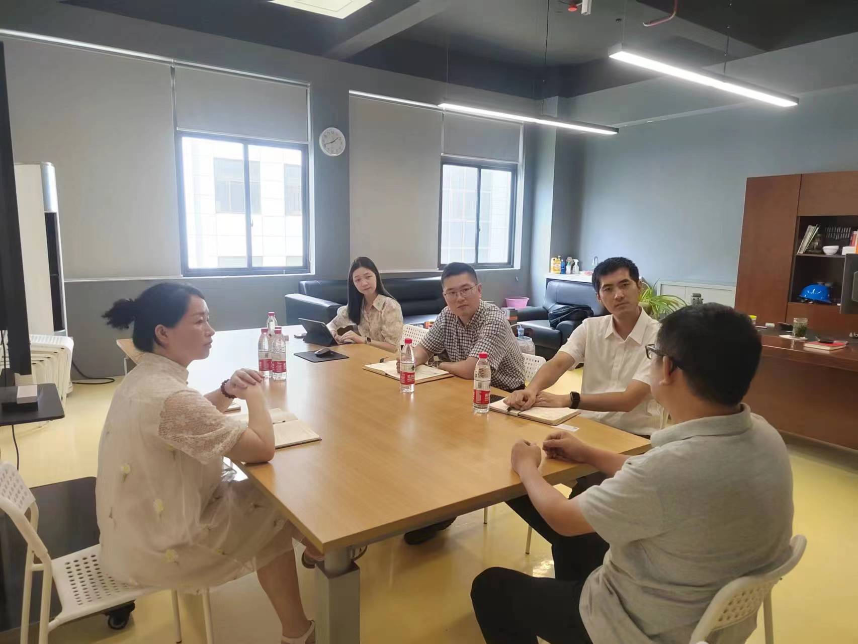 团区委书记莅临我司
