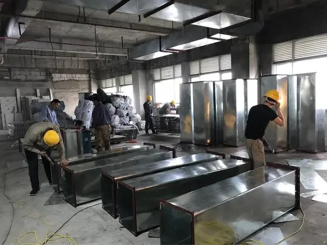 風管加工生產過程必須留意的問題