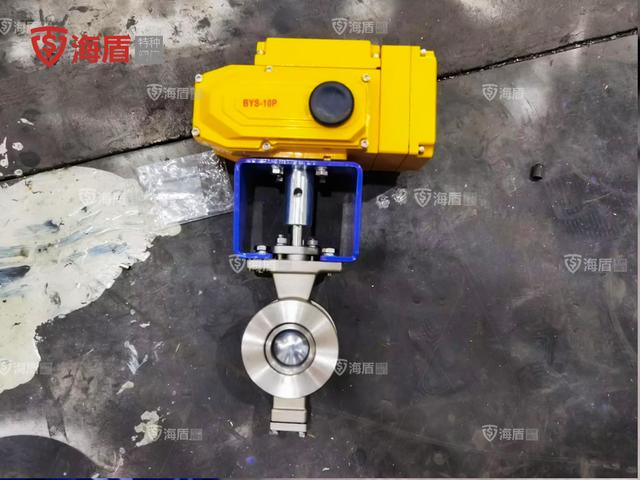 電動V型球閥