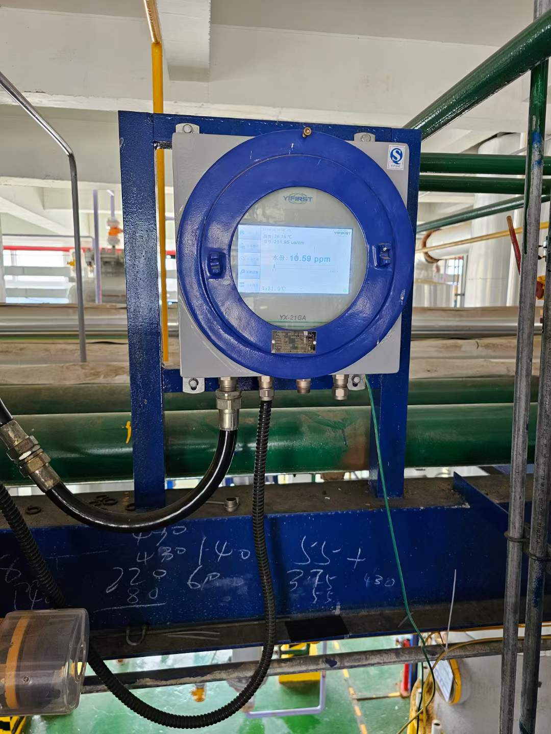 在线无水氟化氢水分析仪现场案例