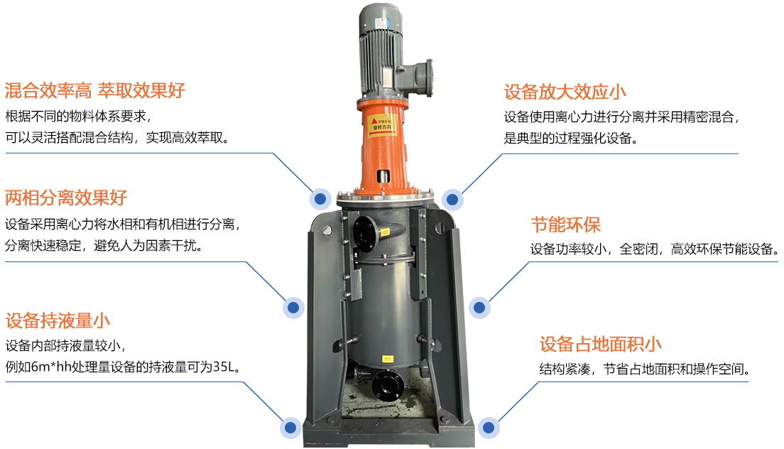 离心萃取机特点