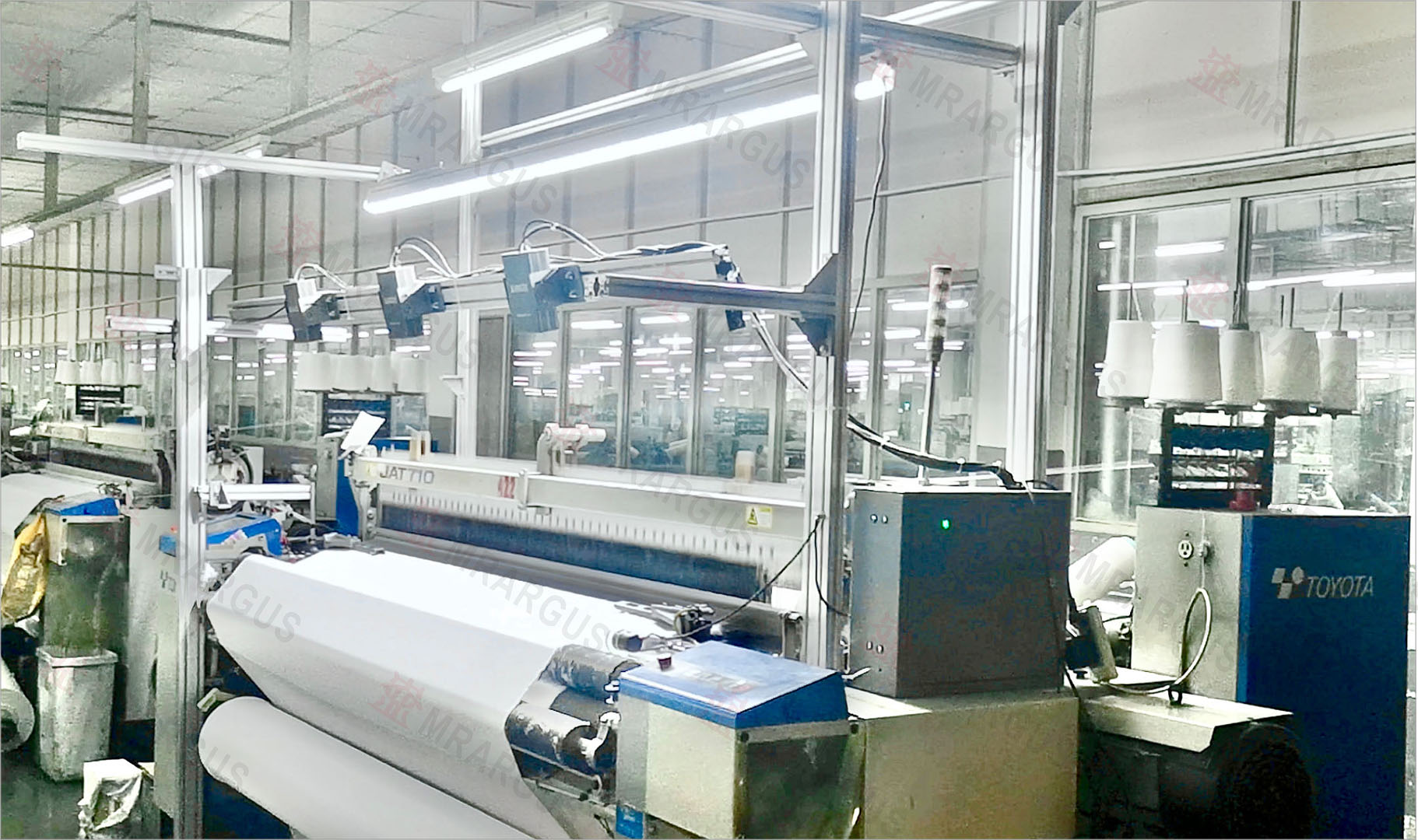 AI验布在织布机上的安装应用