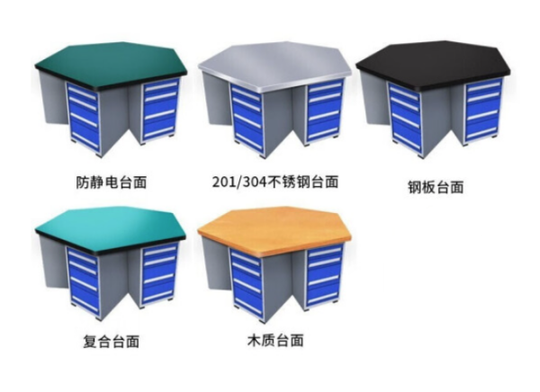 钢板六角工作台