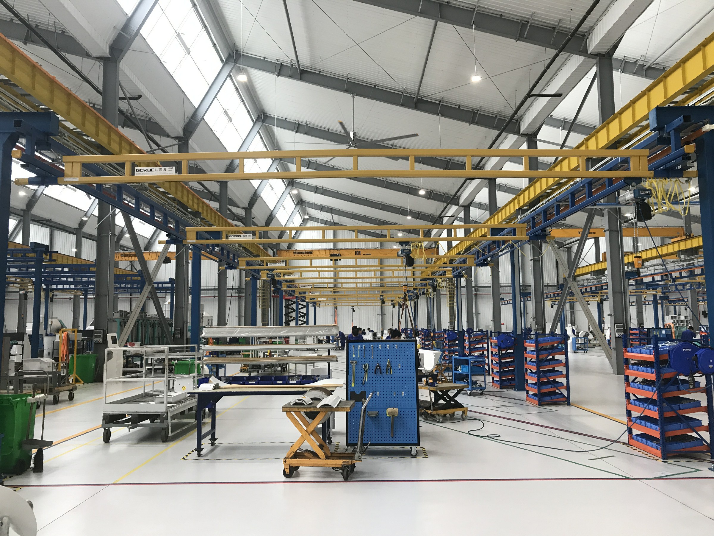 工位起重机结构和工作原理