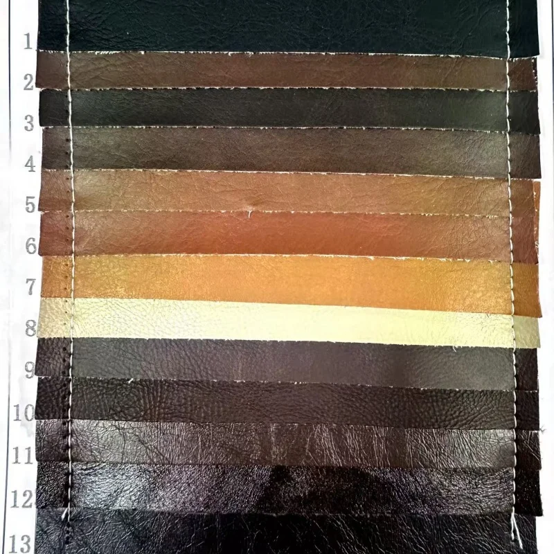 Half PU leather dense double needle fabric 6P US standard CA117