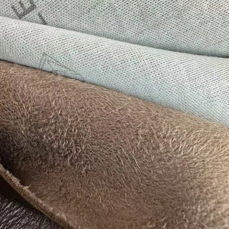 Half PU leather dense double needle fabric 6P US standard CA117