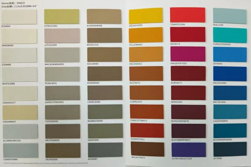 Outdoor yacht seawater-resistant flame-retardant V0 grade leather