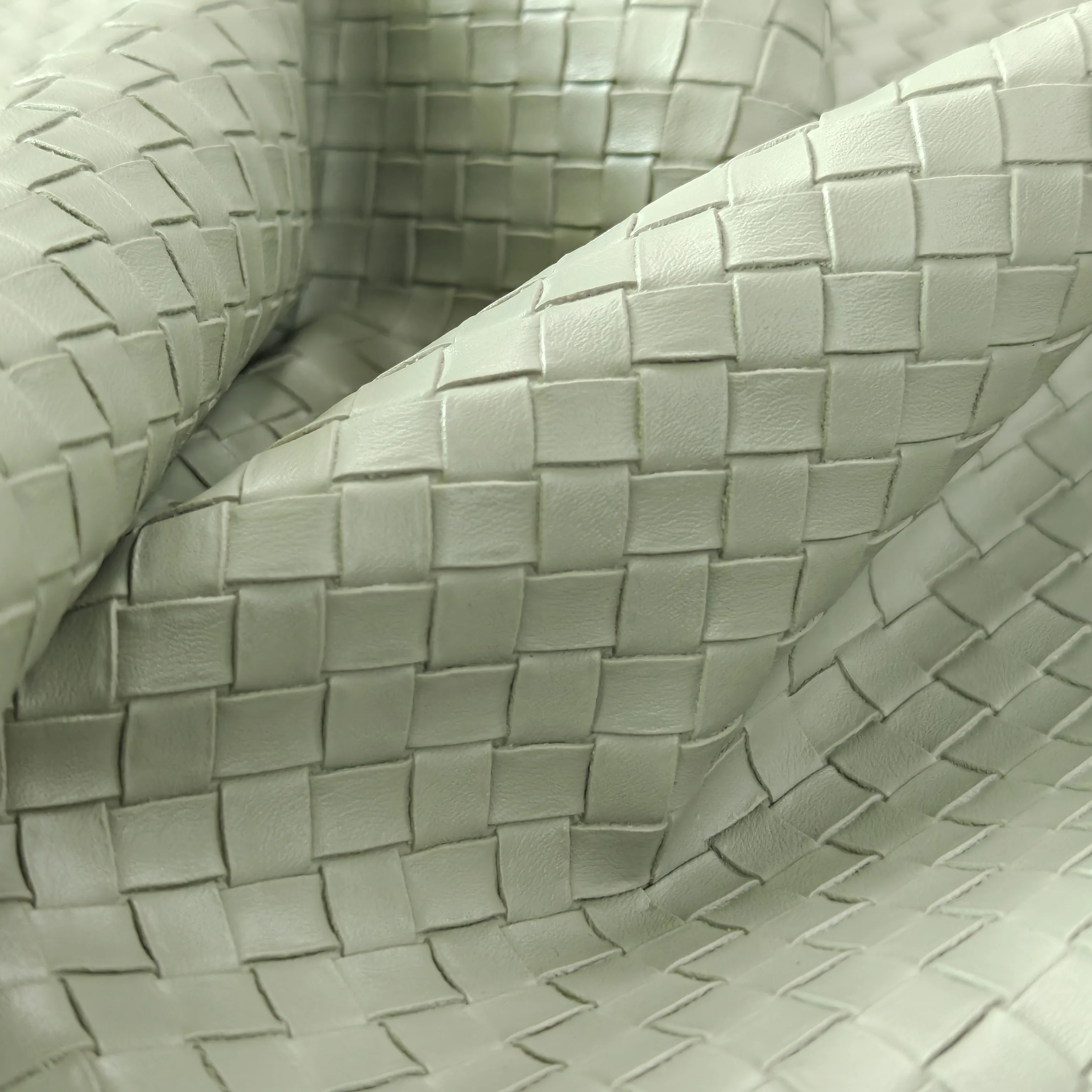Fashionable woven eco-friendly material artificial leather