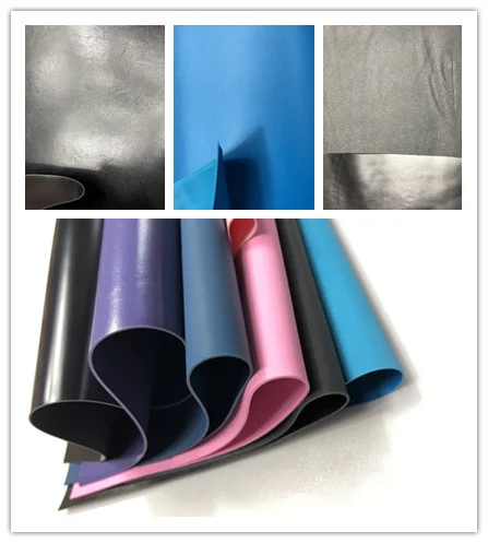 Elastic back-coated TPU vacuum forming without fabric leather Elastic back-coated TPU vacuum forming without fabric leather