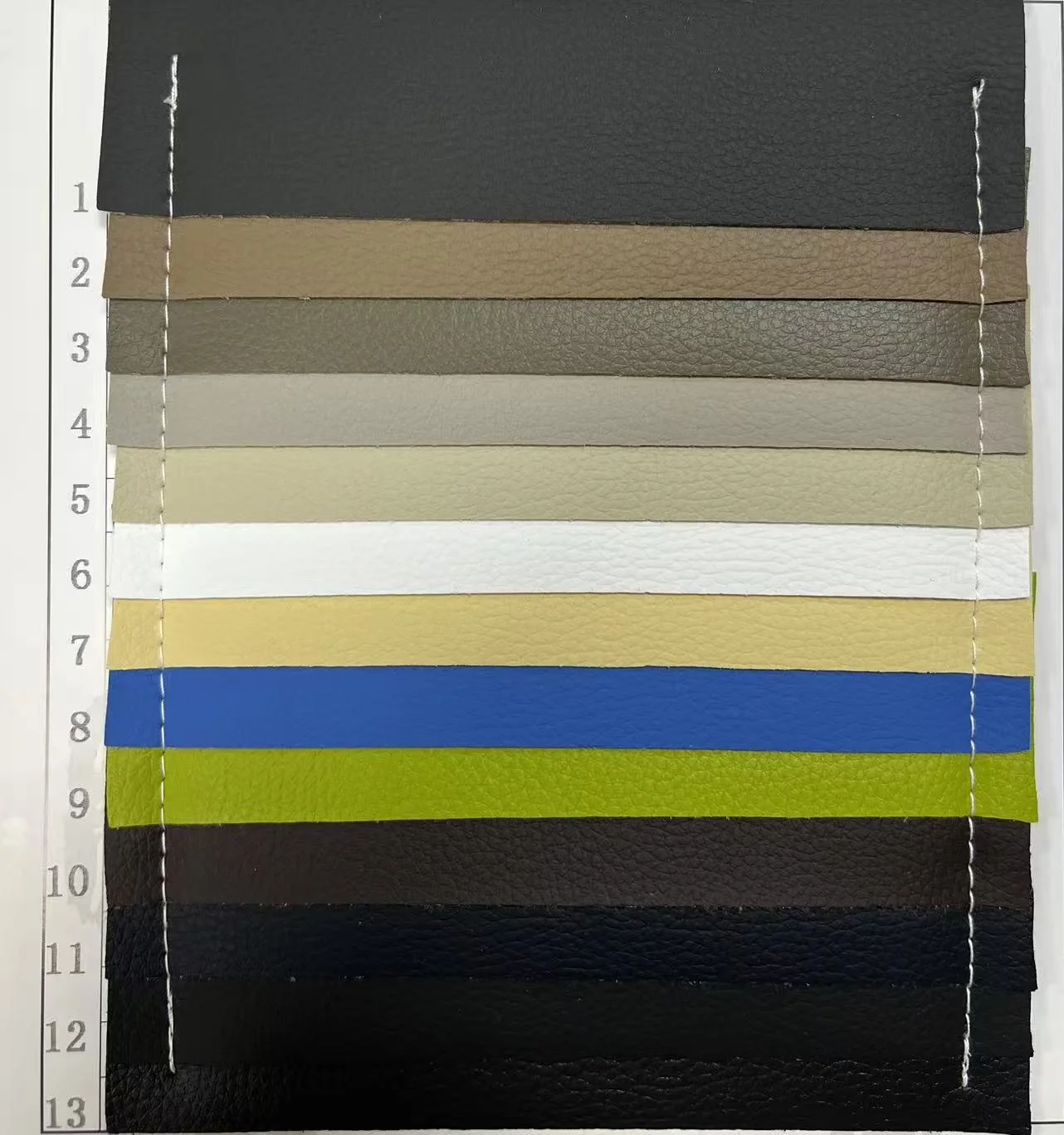 Fluorine-free eco-friendly flame-retardant leather (PFAS)