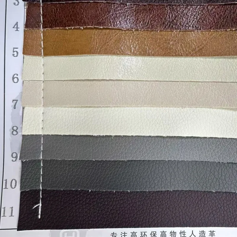 DN618 Furniture Semi-Polyurethane Sofa Artificial Leather 