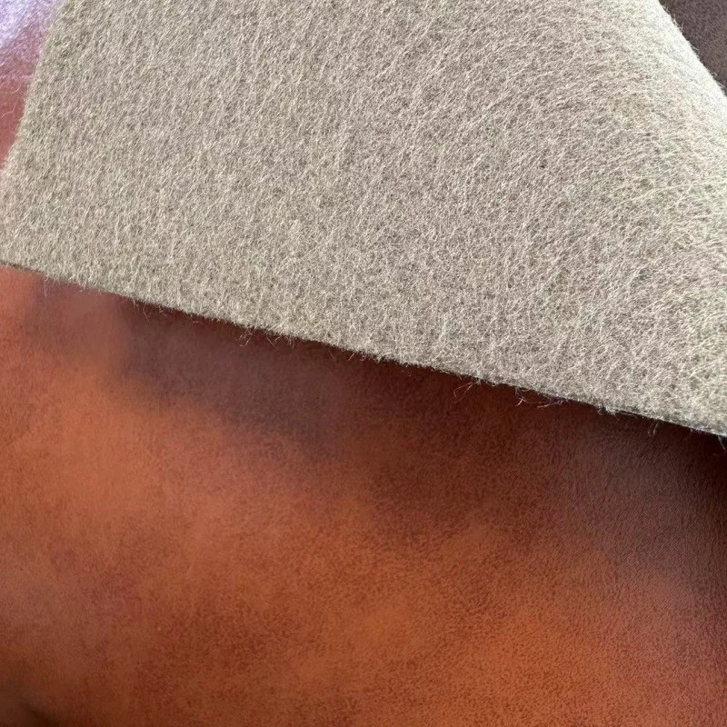 DN616 two-color oil leather artificial leather sofa