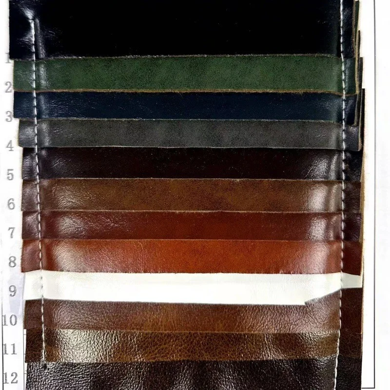 DN616 two-color oil leather artificial leather sofa