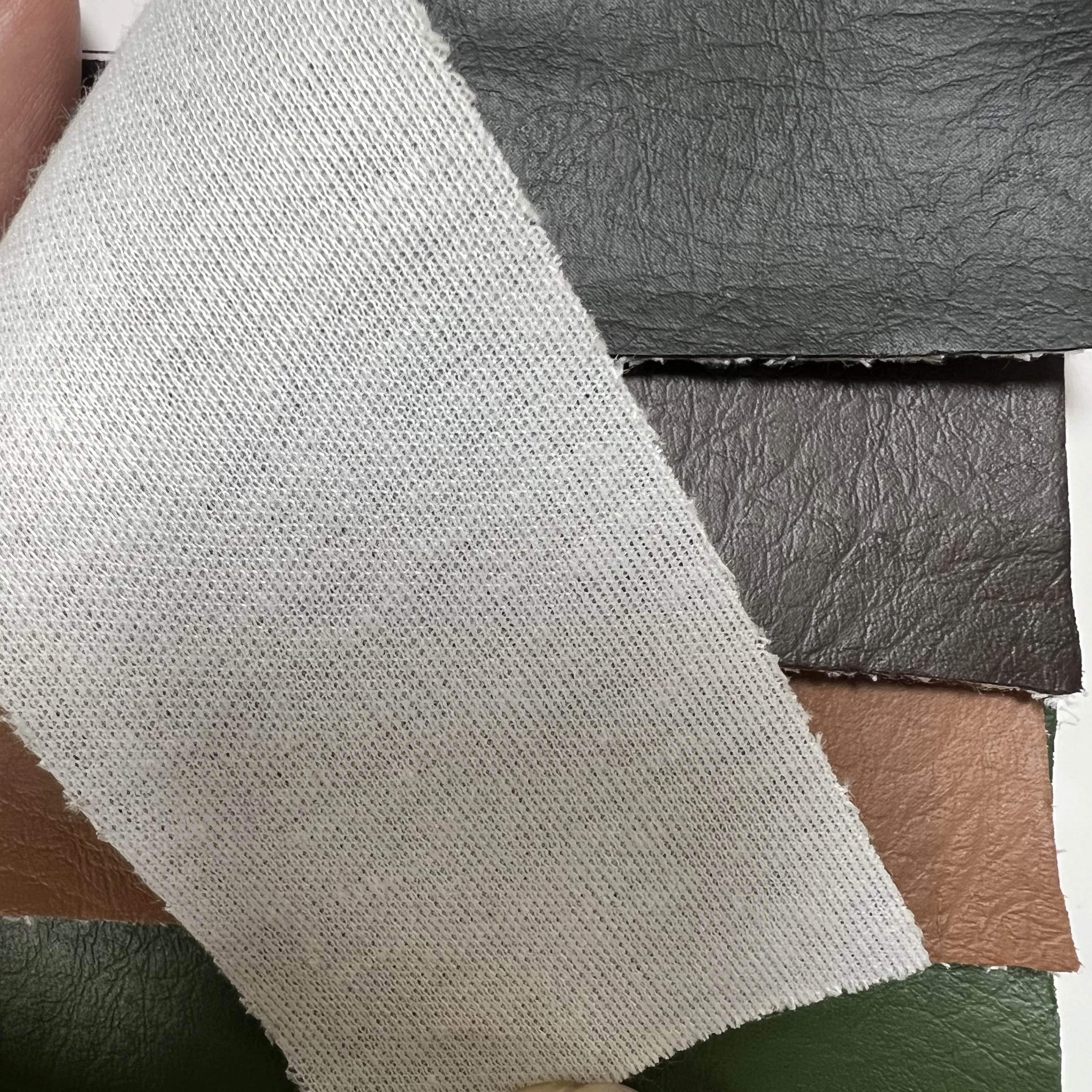 DN469 Custom Eco-Friendly PVC Leather with Flame Retardant Properties