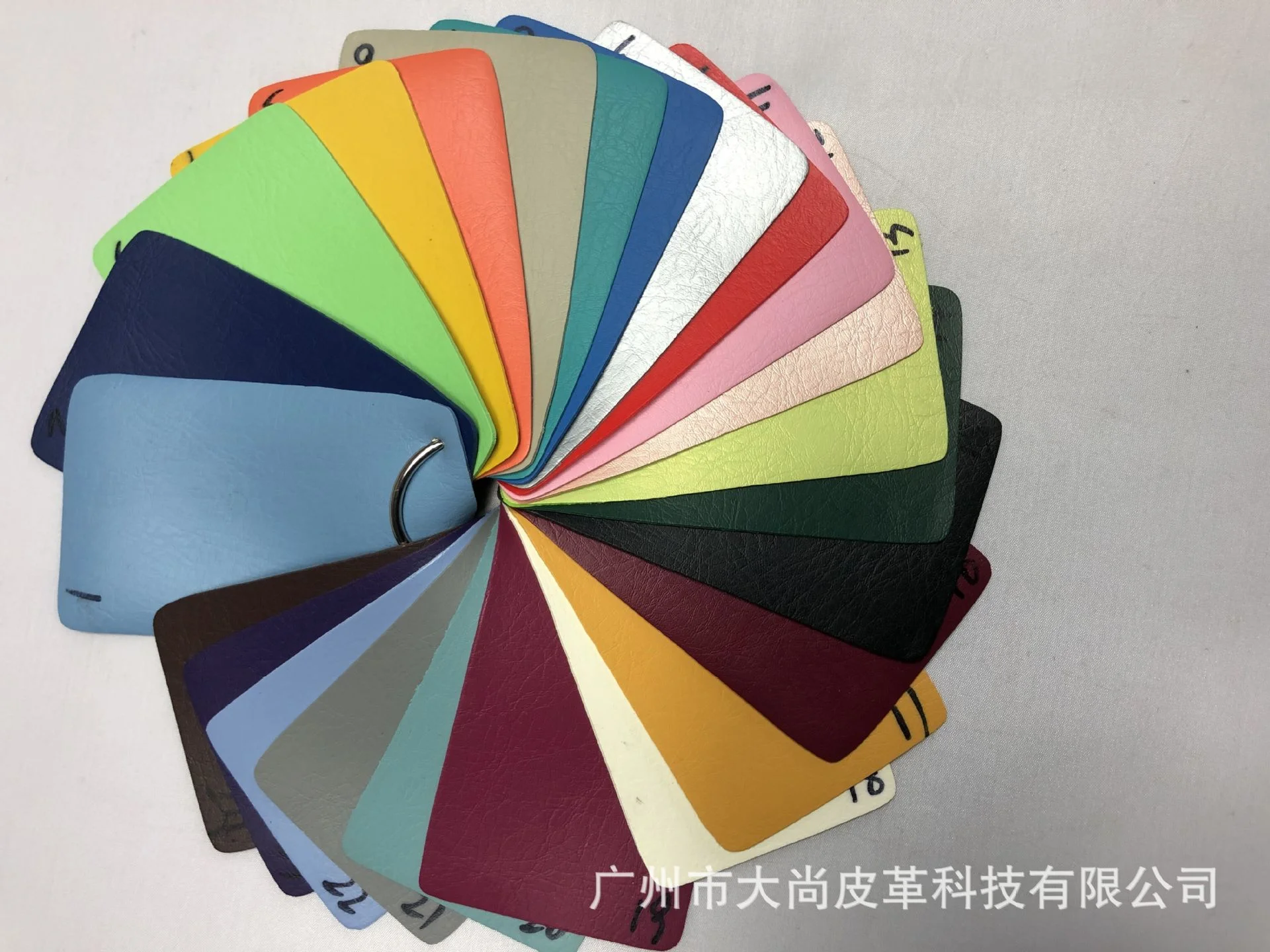 DA110 Factory Artificial PU/PVC Foam Non-Woven Absorbing Plastic Leather