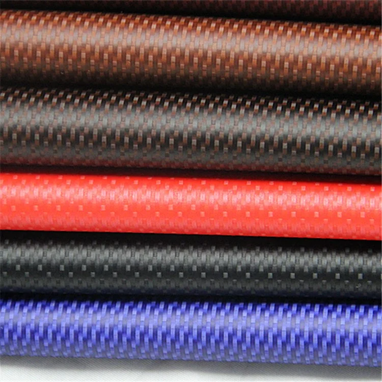 DN005: Carbon Fiber Pattern Automotive Interior Fabric with