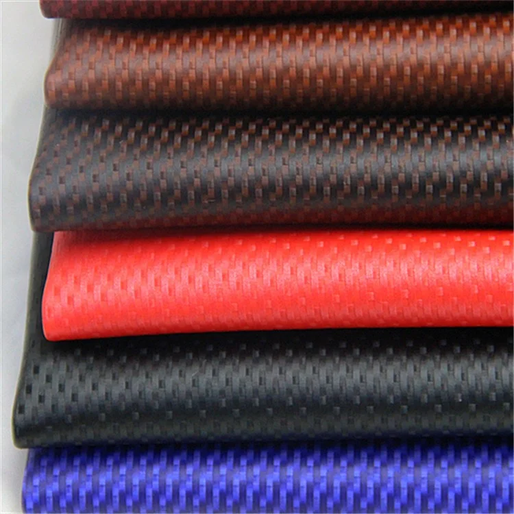 DN005: Carbon Fiber Pattern Automotive Interior Fabric with