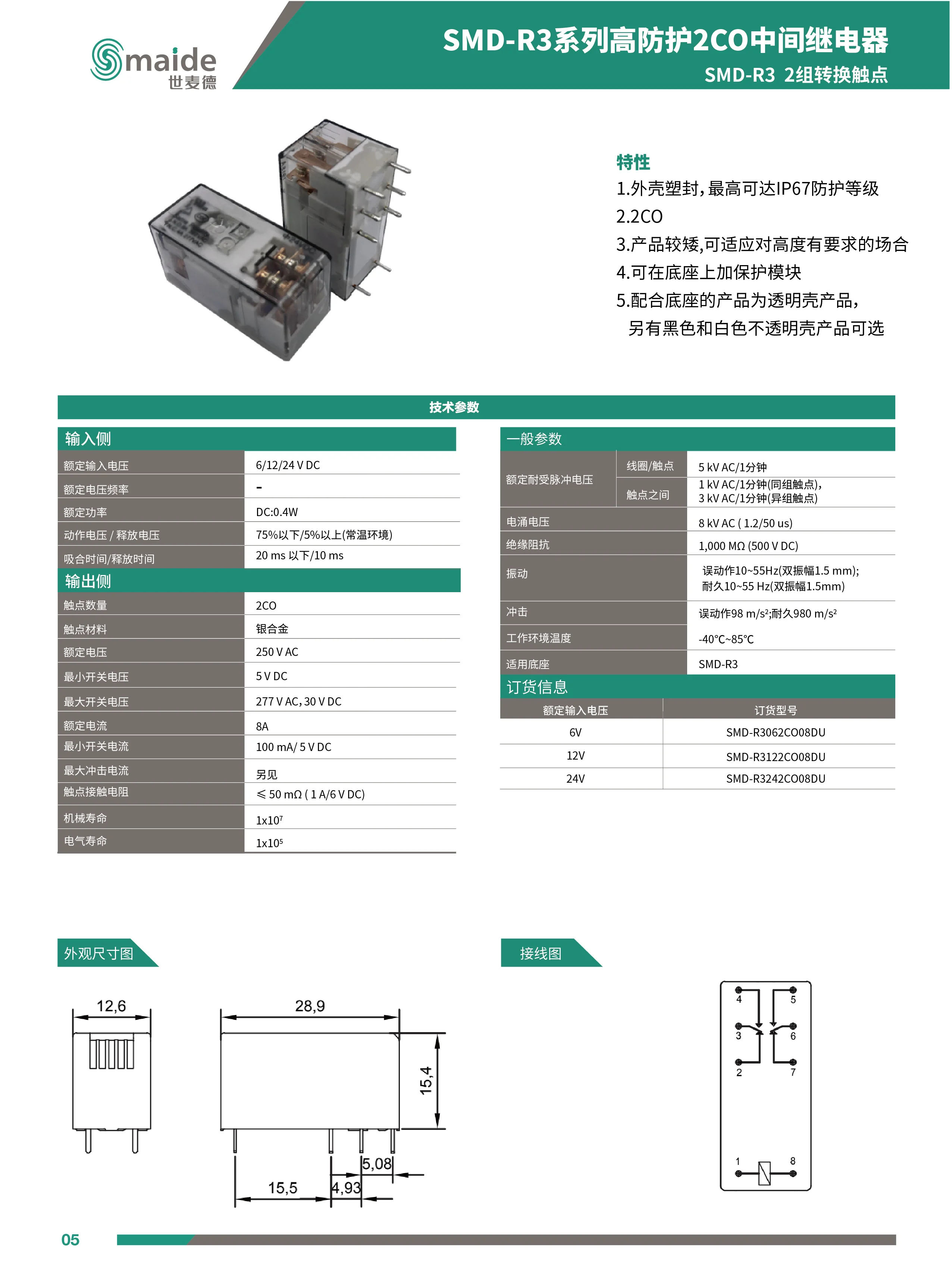 黄瓜视频软件下载 SMD-R3係列高防護中間黄瓜视频黄色版下载