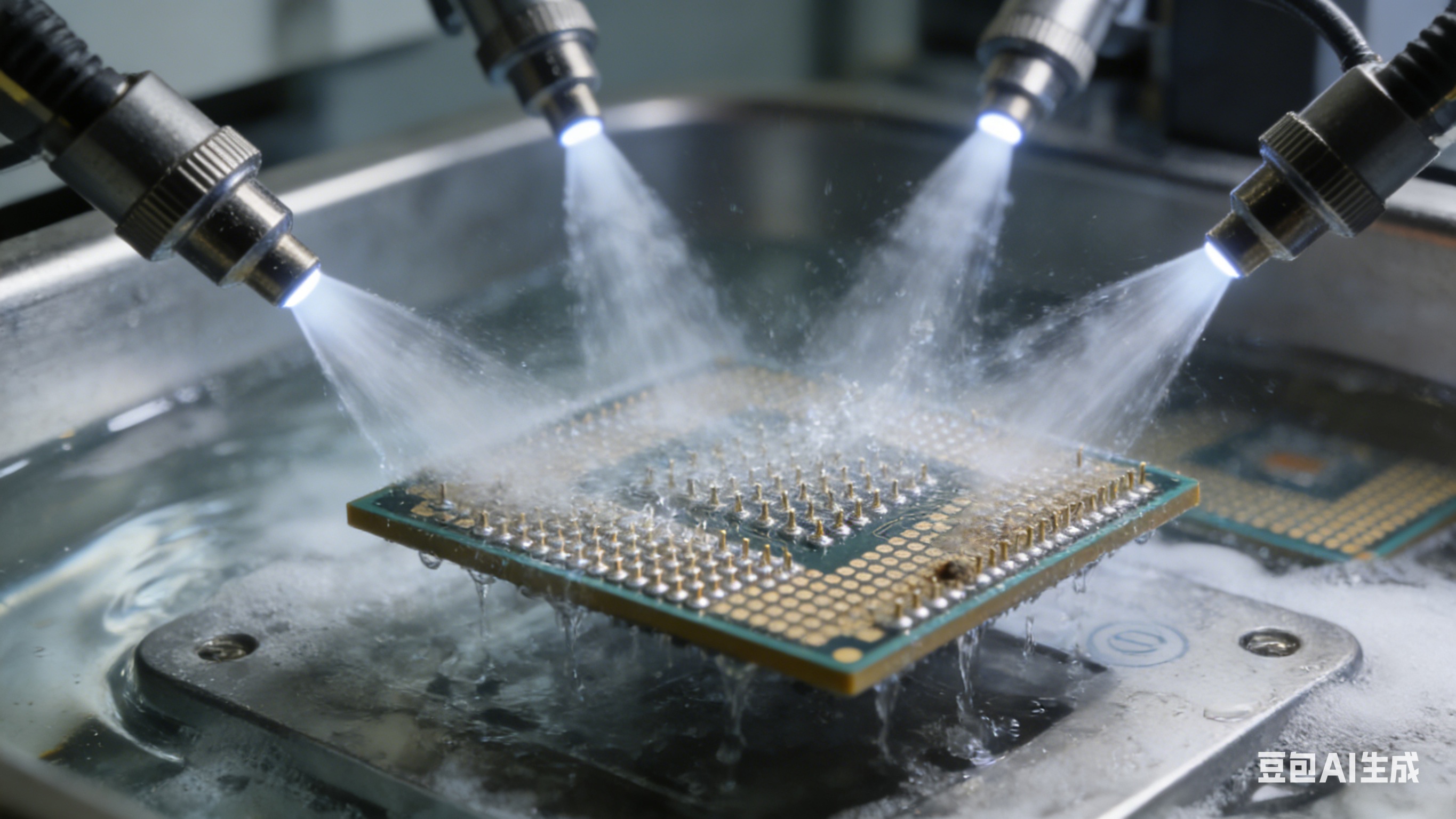 FC封装中，有哪道工艺是需要清洗助焊剂残留的？