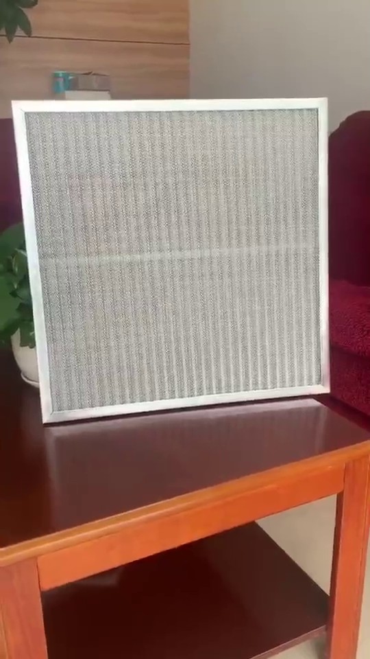 廠家直供 初效鹽霧過濾器 全金屬過濾器 耐低溫初效過濾器 金屬鋁網 氛圍過濾器 濾網濾芯