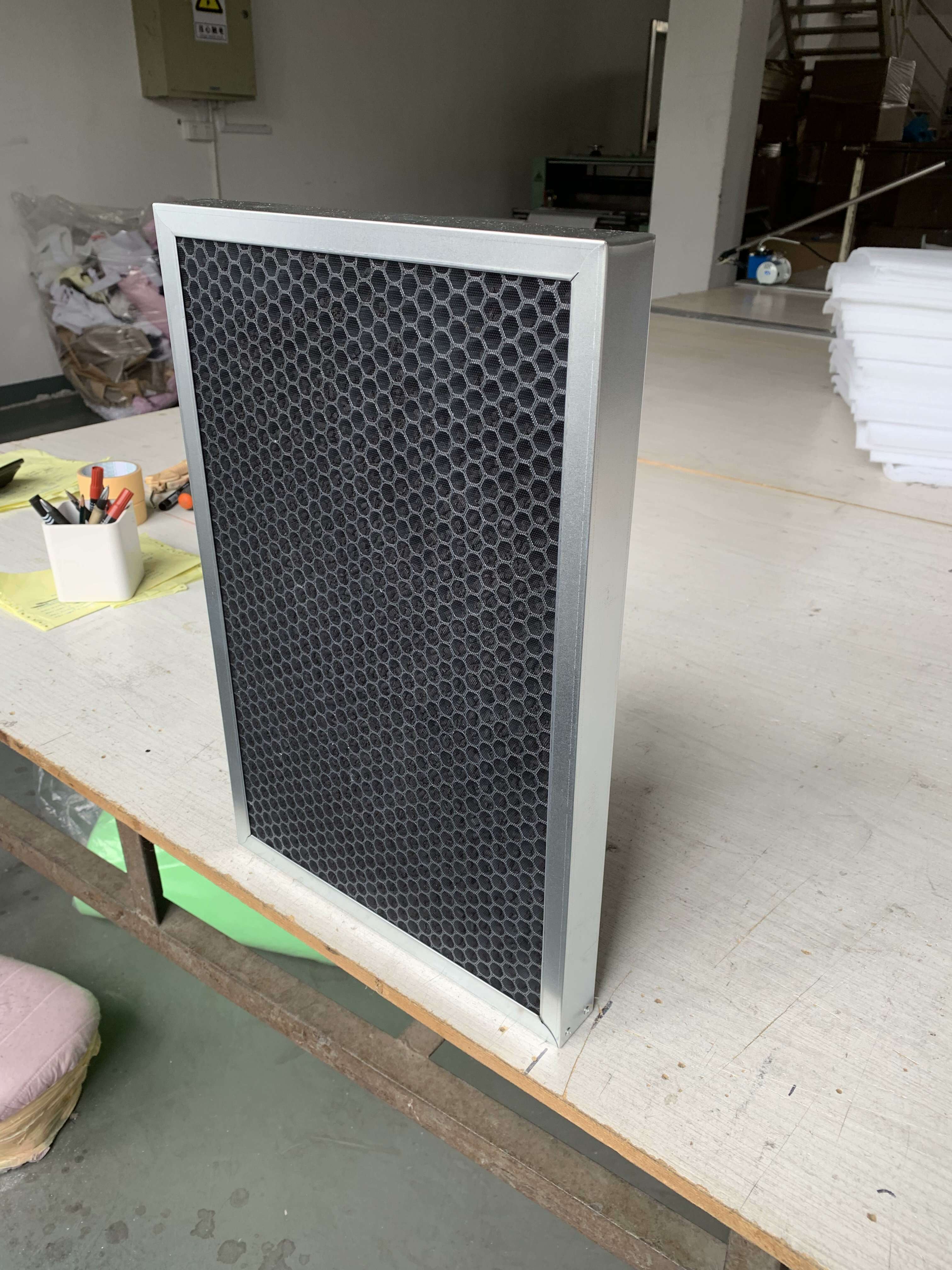 蜂窩活性碳板式過濾器