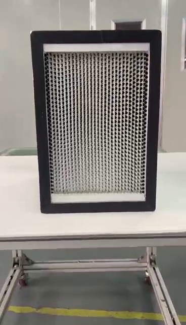 廠家直供 有隔板過濾器 鹽霧過濾器 氛圍過濾器 鋁隔板 濾芯 濾網 玻璃纖維HEPA濾網